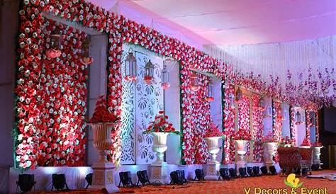 Trending wedding reception backdrops Chennai