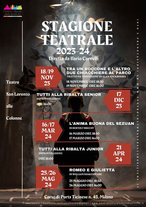 stagione teatrale 2023 2024