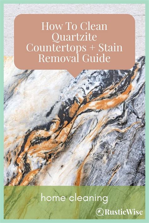 Stain Removal Quartzite
