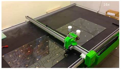 Stained Glass Cutter Machine Profile Cutting