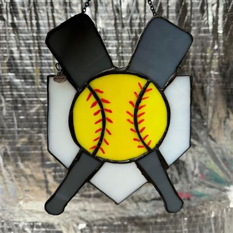 Stained Glass Baseball Patterns