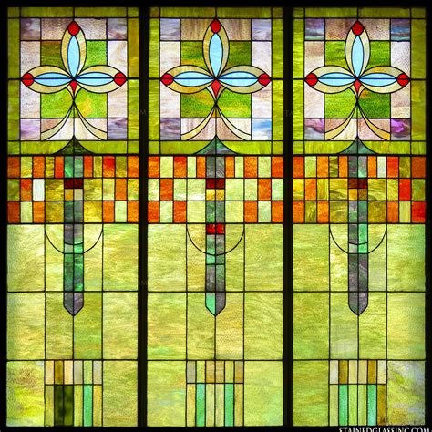 Stained Glass Window Patterns Art Deco