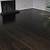 staining hardwood floors black