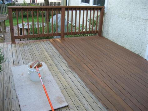 Staining Deck Homewyse