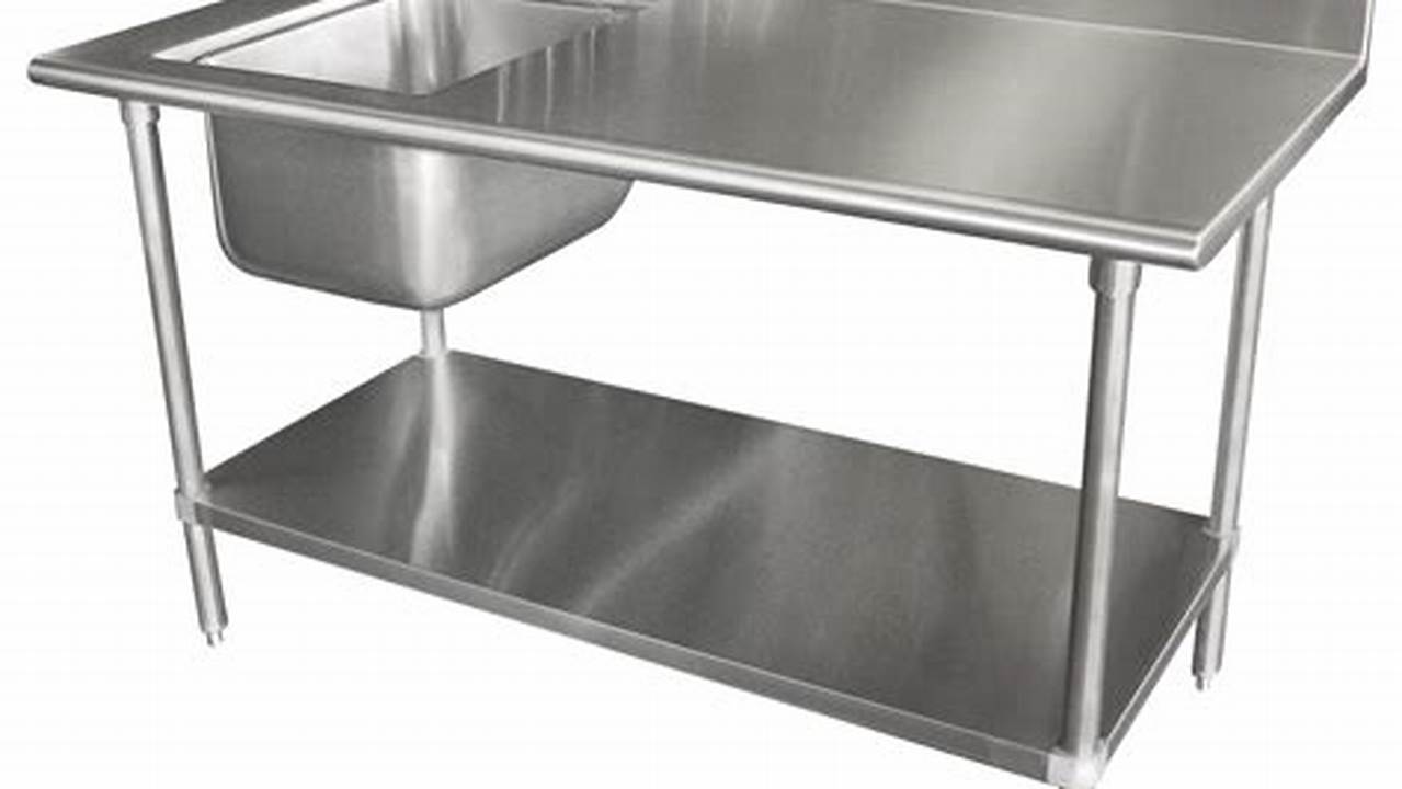 Stainless Steel Kitchen Table with Sink: A Guide for Modern Homeowners