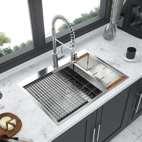 Stainless Kitchen Sinks Drop In