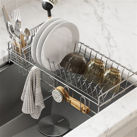 home.furnitureanddecorny.com:stainless sink dish rack