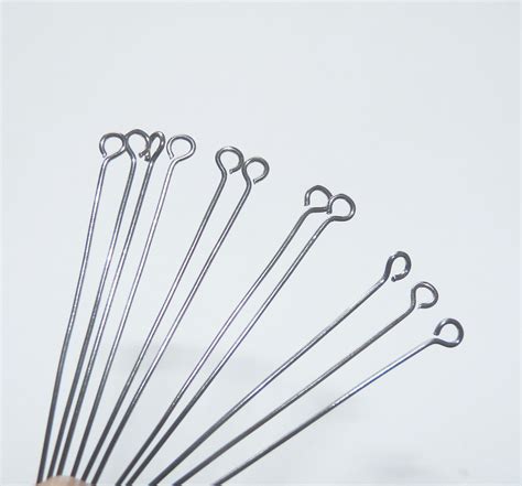 stainless steel eye pins for jewelry making