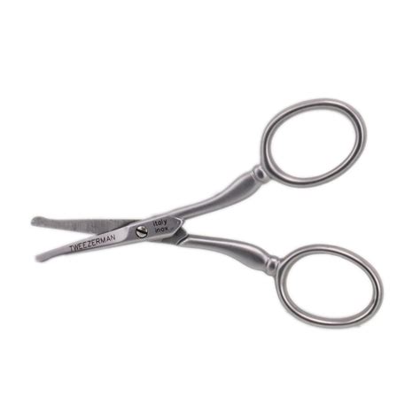 stainless steel facial hair scissors