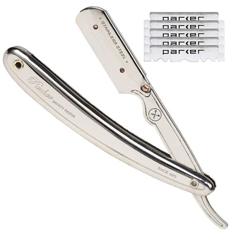 stainless steel straight razor