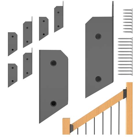 Stair Railing Post Brackets