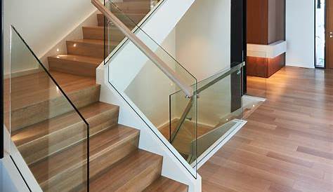 Staircase Railing Glass Designs Thrissur Modern Design