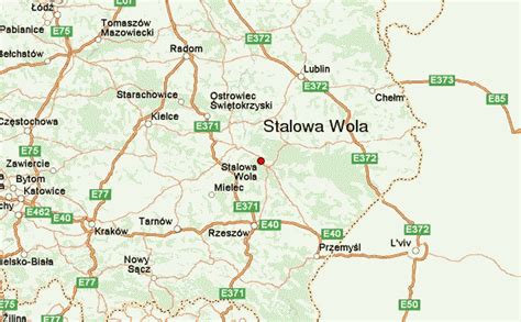 stalowa wola mapa polski