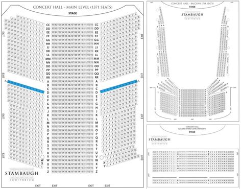 Stambaugh Auditorium Seating Chart
