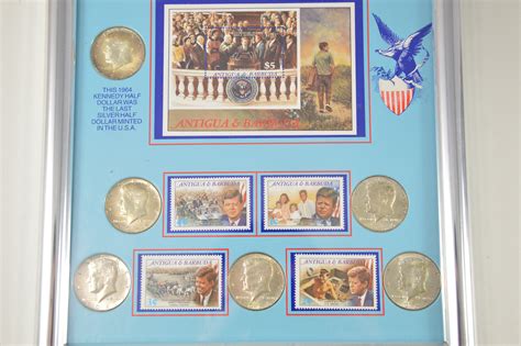 stamp and coin collection