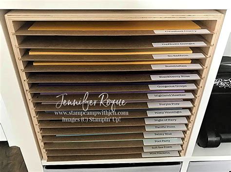 Stamp And Storage Paper Holder