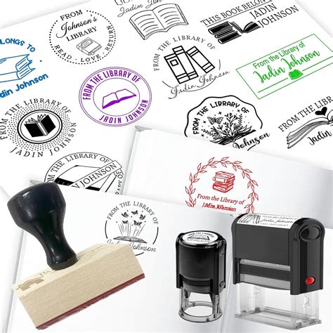 Stamp Book With Name