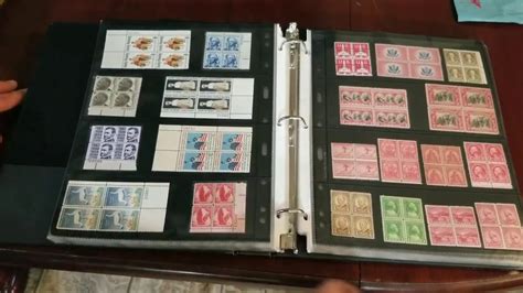 Stamp Collecting Plate Blocks