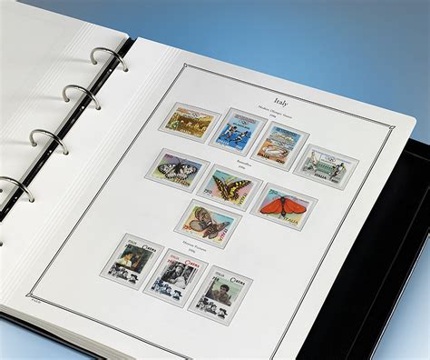 stamp collection album pages