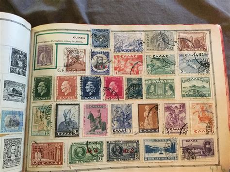 Stamp Collection Antique