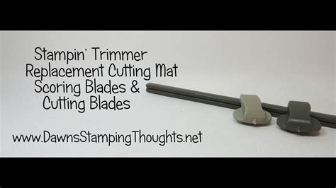stampin trimmer replacement cutting mat