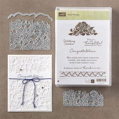 stampin up detailed floral dies