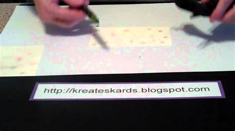 Stampin Up Spritzer Tool