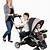 stand and sit stroller