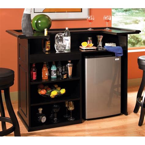 stand alone bar with refrigerator