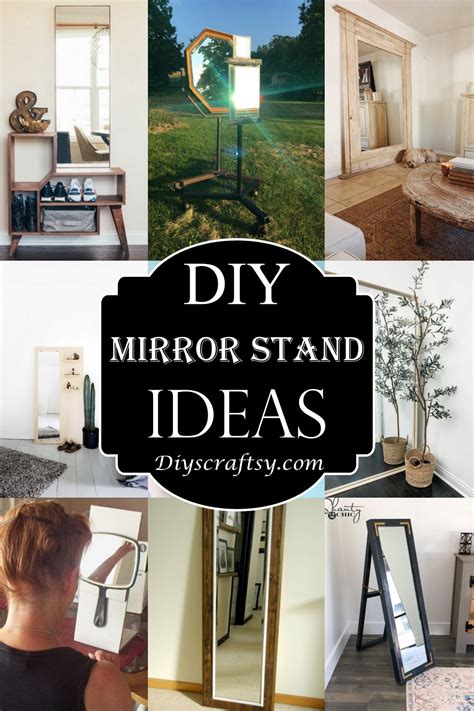Stand For Mirror Diy