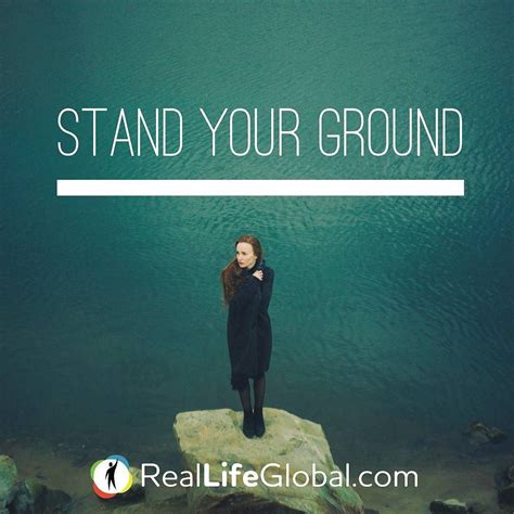 Stand Ground Definition