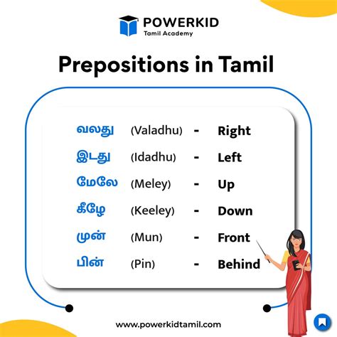 stand meaning in tamil with example