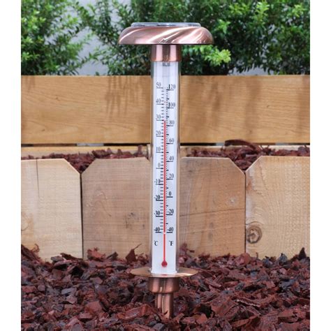 Stand Thermometer Garten