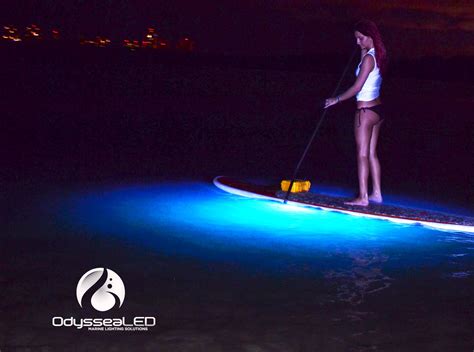 stand up paddle board underwater lights