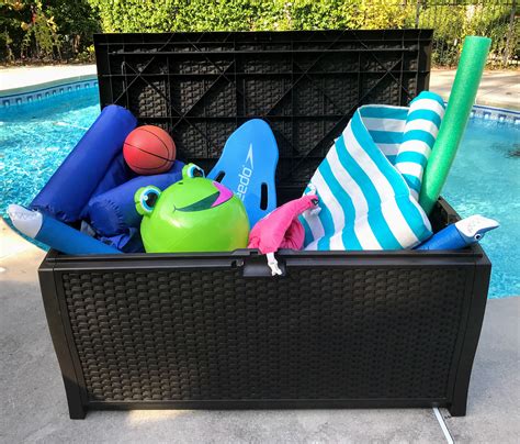 stand up pool storage