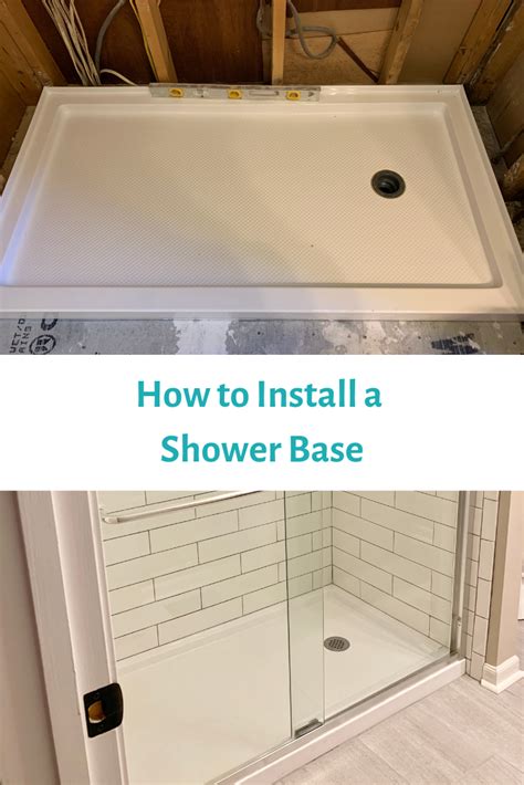 Stand Up Shower Install