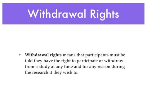 Stand Withdrawn Meaning