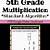 standard algorithm multiplication worksheets