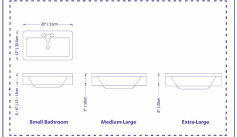 Bathroom Sink Countertop Measurements - Artcomcrea