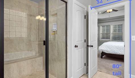 What Is The Standard Size Of A Bathroom Door - Bathroom Poster