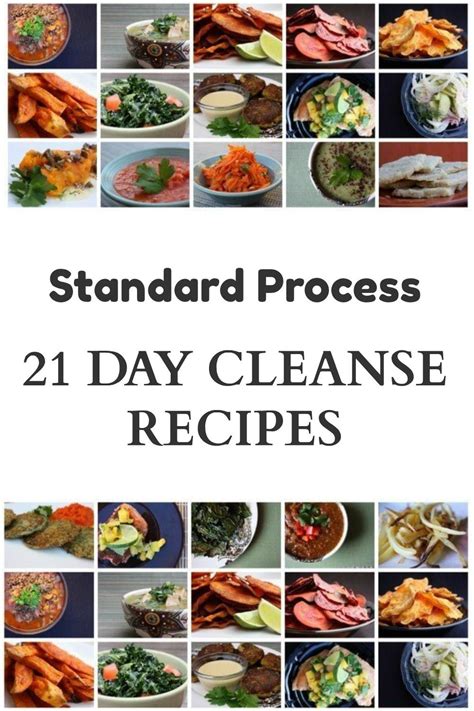 standard 21 day cleanse