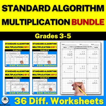 Standard Algorithm With Graph Paper
