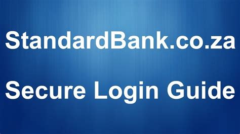 standard bank internet banking netplus