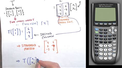 Standard Basis Matrix Calculator
