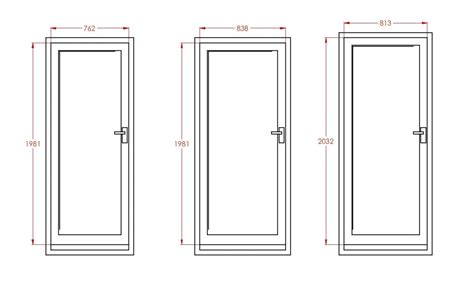 Standard Bathroom Door Width Uk