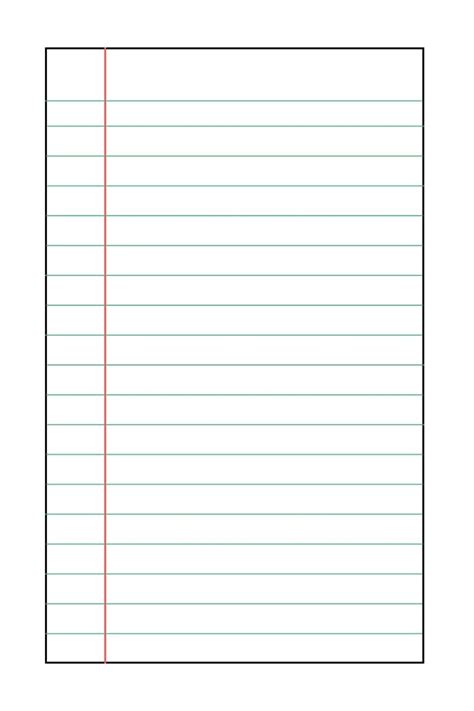 Standard Blank Sheet Of Paper