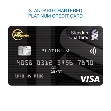 standard chartered bank credit card online
