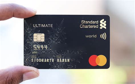standard chartered card credit