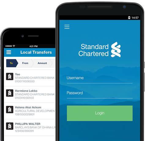 standard chartered online banking zambia app