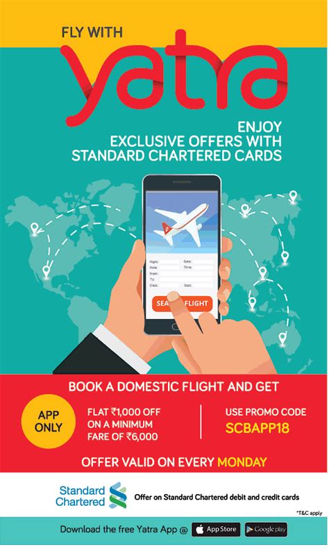 Standard Chartered Yatra Offer